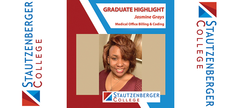 We Proudly Present Medical Billing and Coding Graduate Jasmine Grays