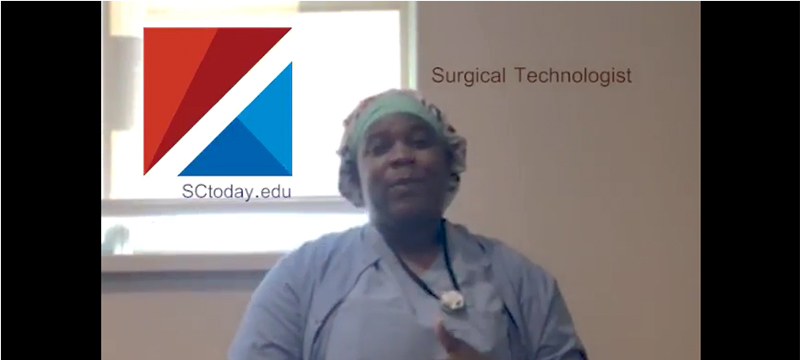 Surgical Technology Graduate Jasmine Williams