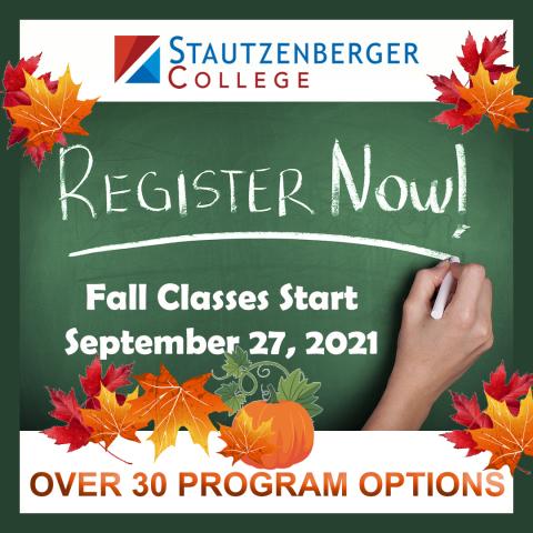 Enroll today for Fall 2021 Start