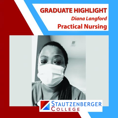 We Proudly Present Practical Nursing Graduate Diana Langford