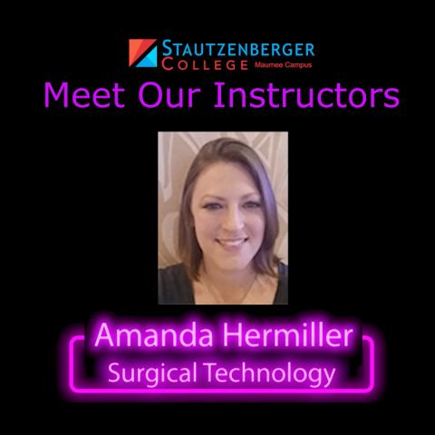Meet Our Instructor - Amanda Hermiller, CSFA, CST
