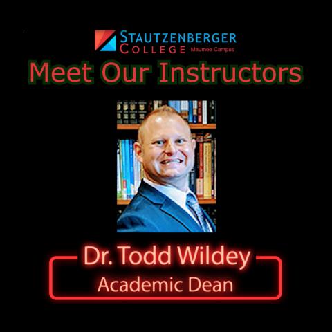 Meet Dr. Todd Wildey